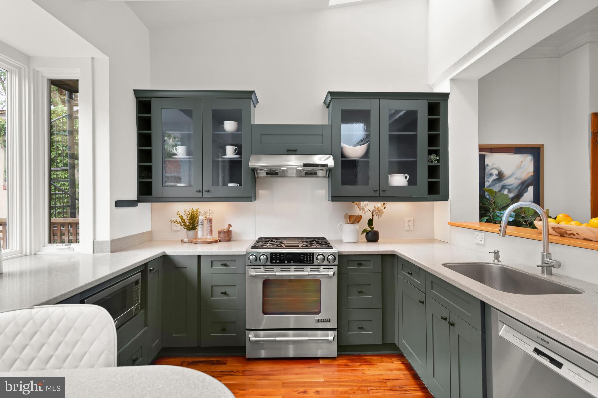 1607 S Street Northwest Washington, DC 20009 - Photo 20 of 75 Spacious and open kitchen