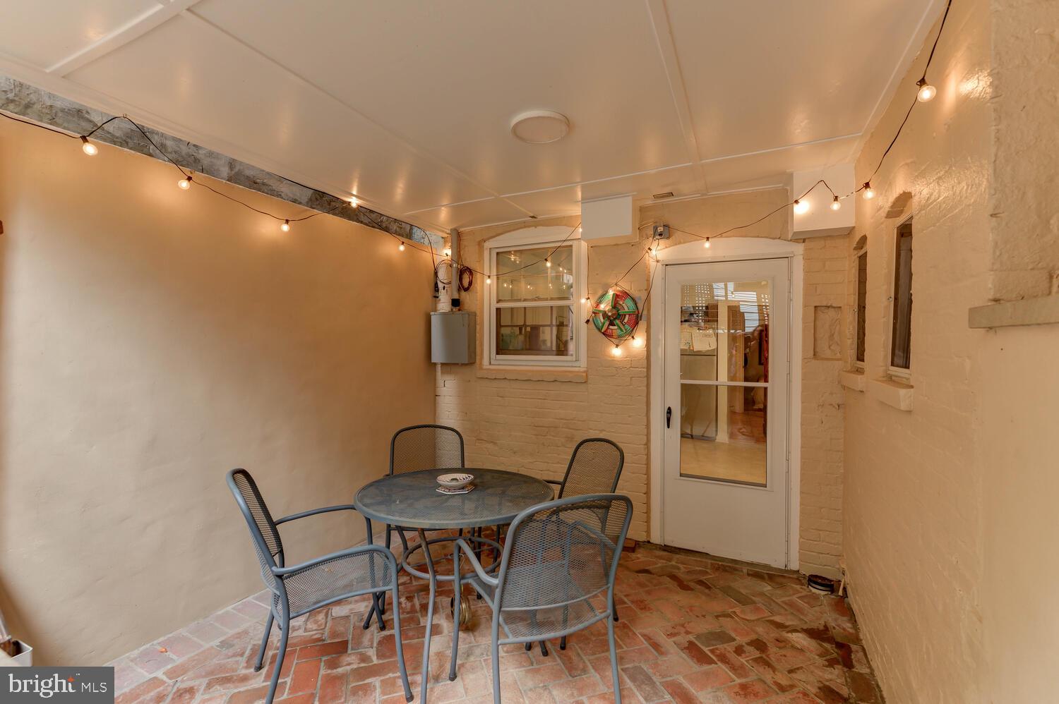 1607 S Street Northwest Washington, DC 20009 - Photo 65 of 75 Lower level patio