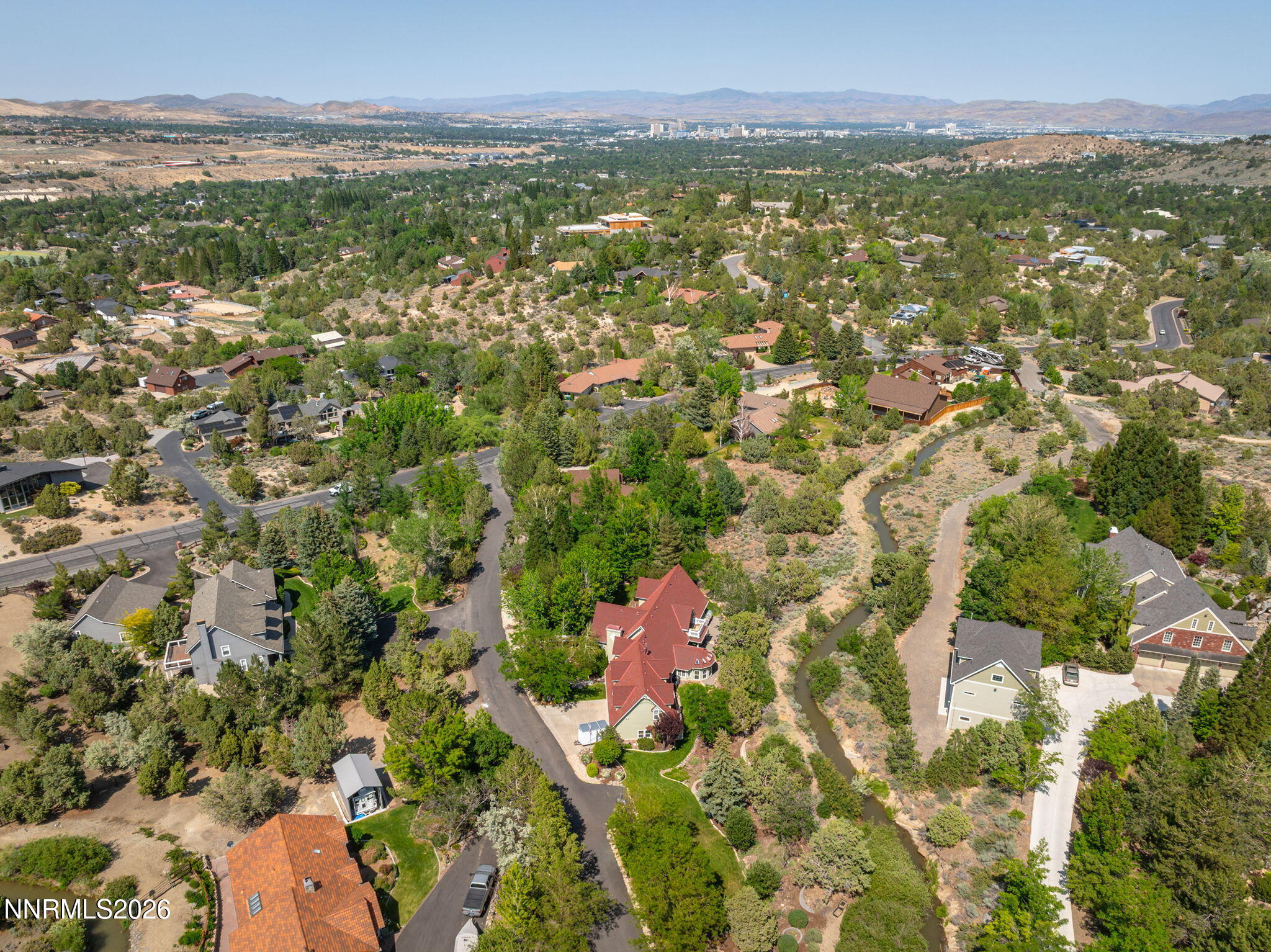 30 Francovich Court Reno, NV 89519 - Photo 12 of 79 an aerial view of residential houses with outdoor space and trees
