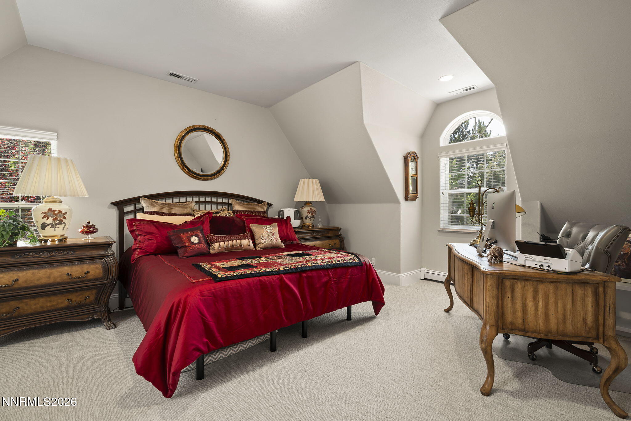 30 Francovich Court Reno, NV 89519 - Photo 54 of 79 a bedroom with a bed and a chandelier