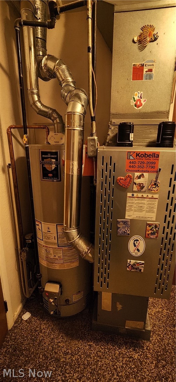 5852 Lake Road Mentor, OH 44060 - Photo 33 of 45 Utility room with gas water heater