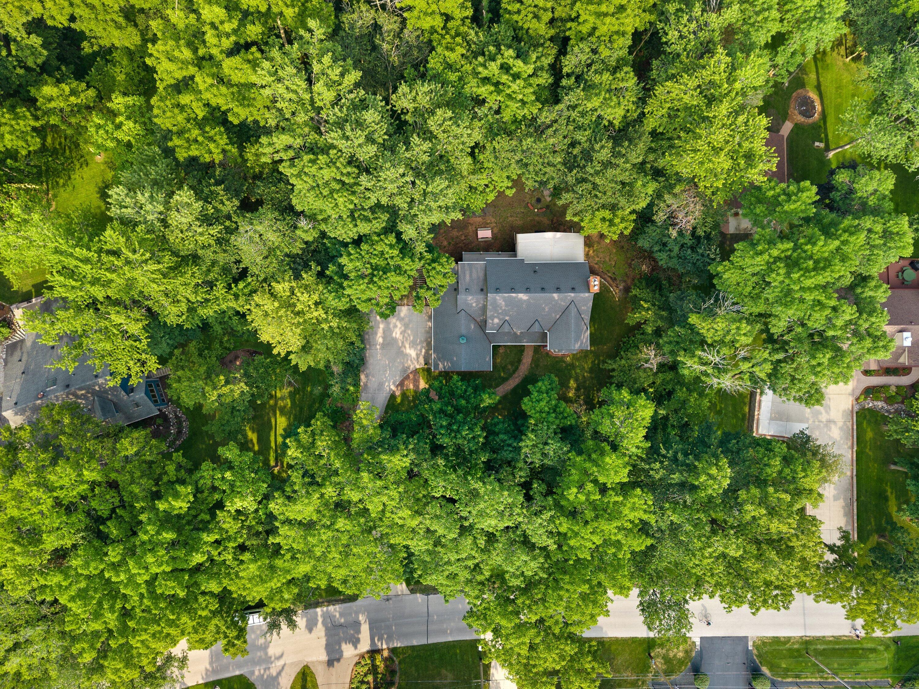 W278N2760 Rocky Point Road Pewaukee, WI 53072 - Photo 67 of 67 Aerial Above House
