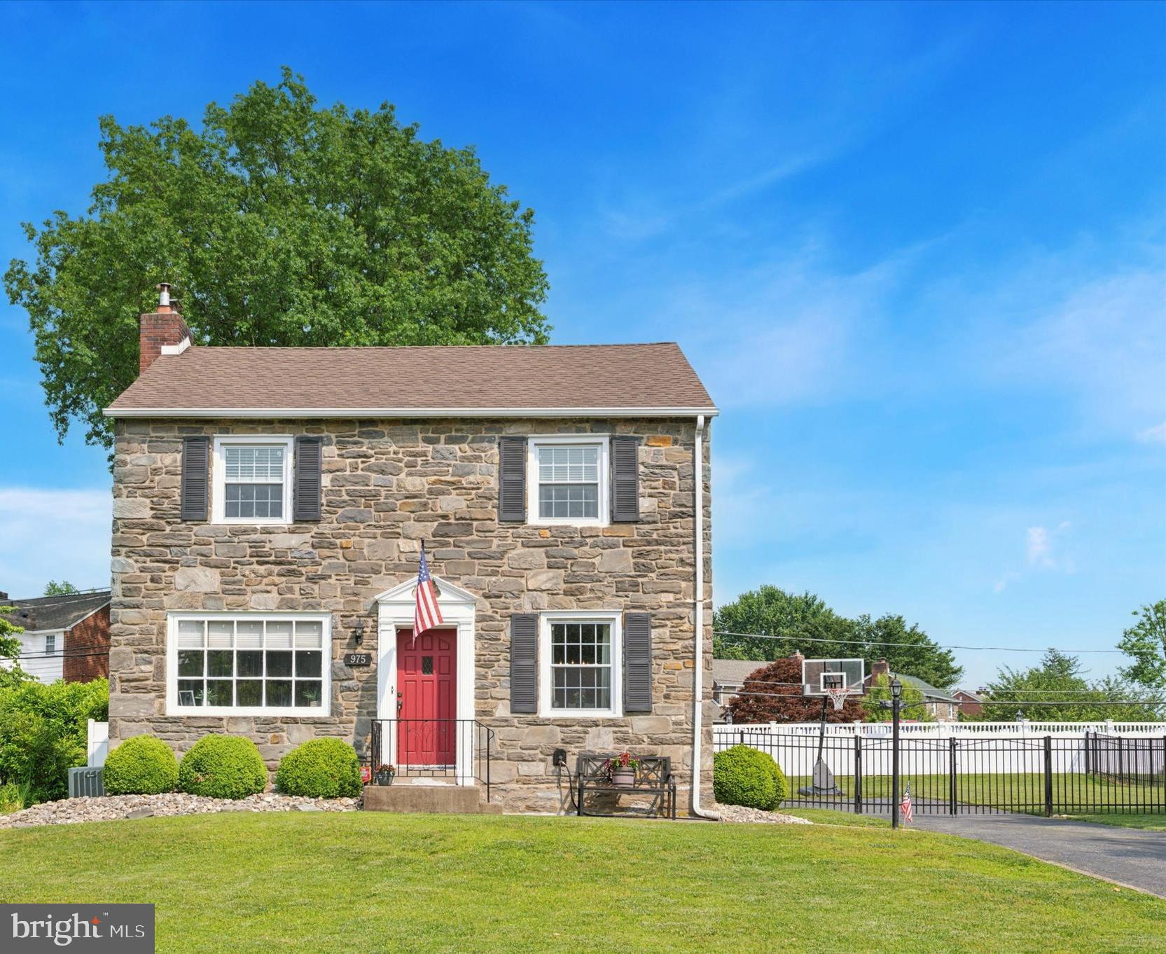 975 Old Sproul Road Springfield, PA 19064 - Photo 2 of 26 Gorgeous Sheldrake stone front