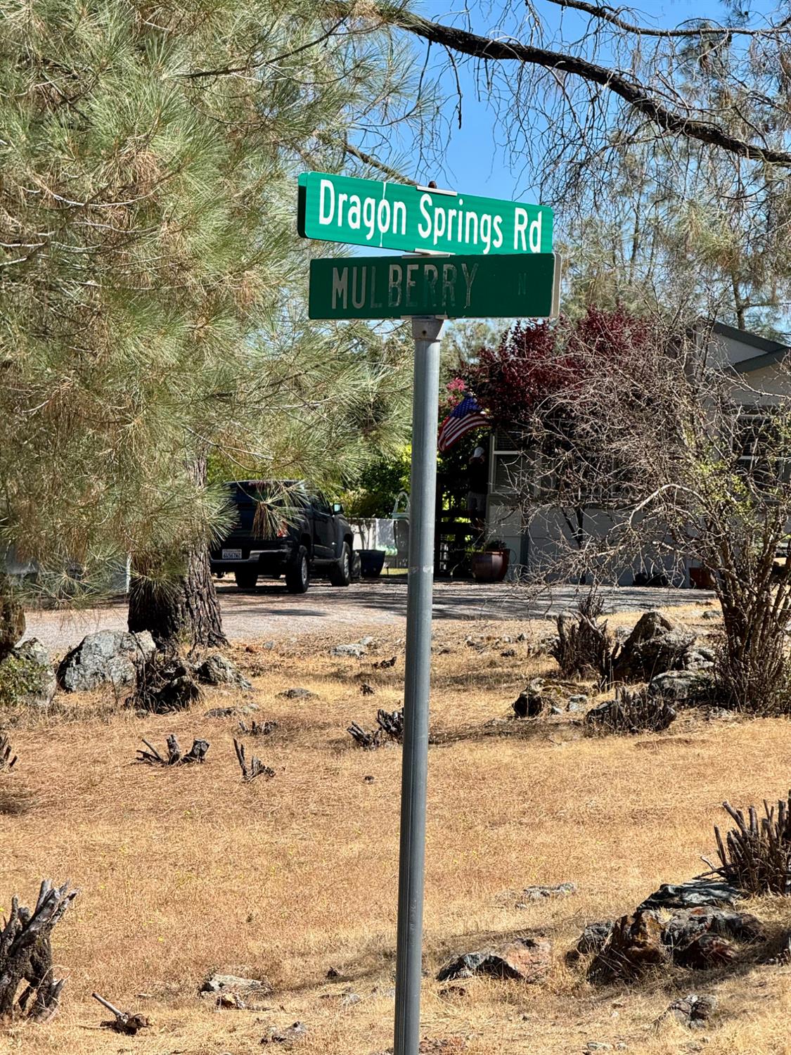 5825 Dragon Springs Road Placerville, CA 95667 - Photo 15 of 18 a view of street sign