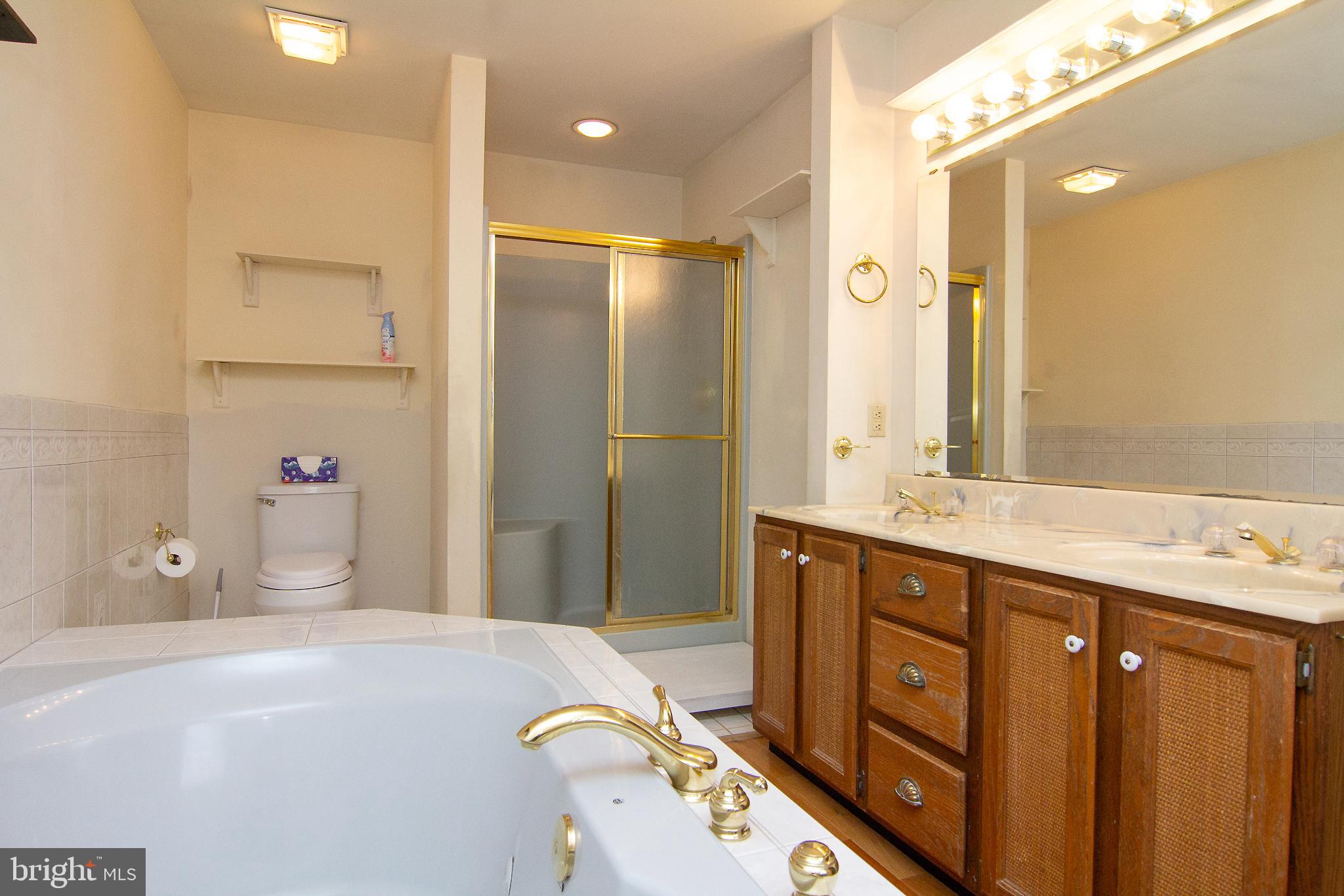 1415 Wakefield Valley Road New Windsor, MD 21776 - Photo 22 of 48 Mstr BA w/double vanity sinks, shower, whirlpool