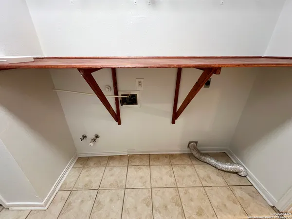 a view of a room with utility room