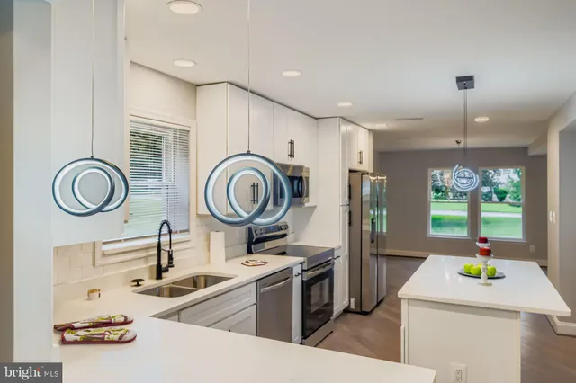 a very nice looking room with a large window