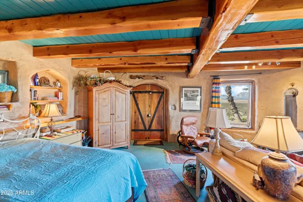 a view of a walk in closet