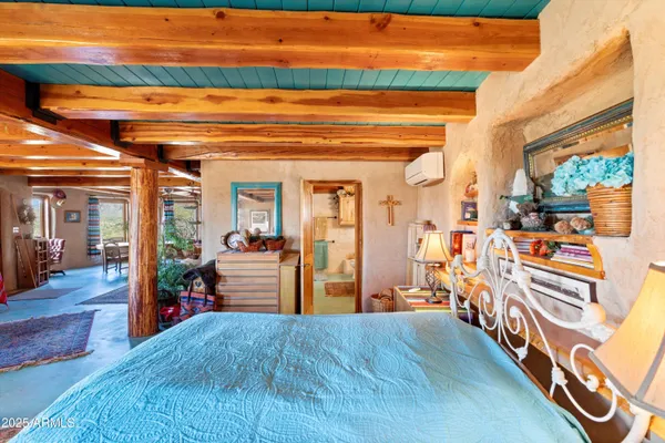 a view of a road with an ocean view