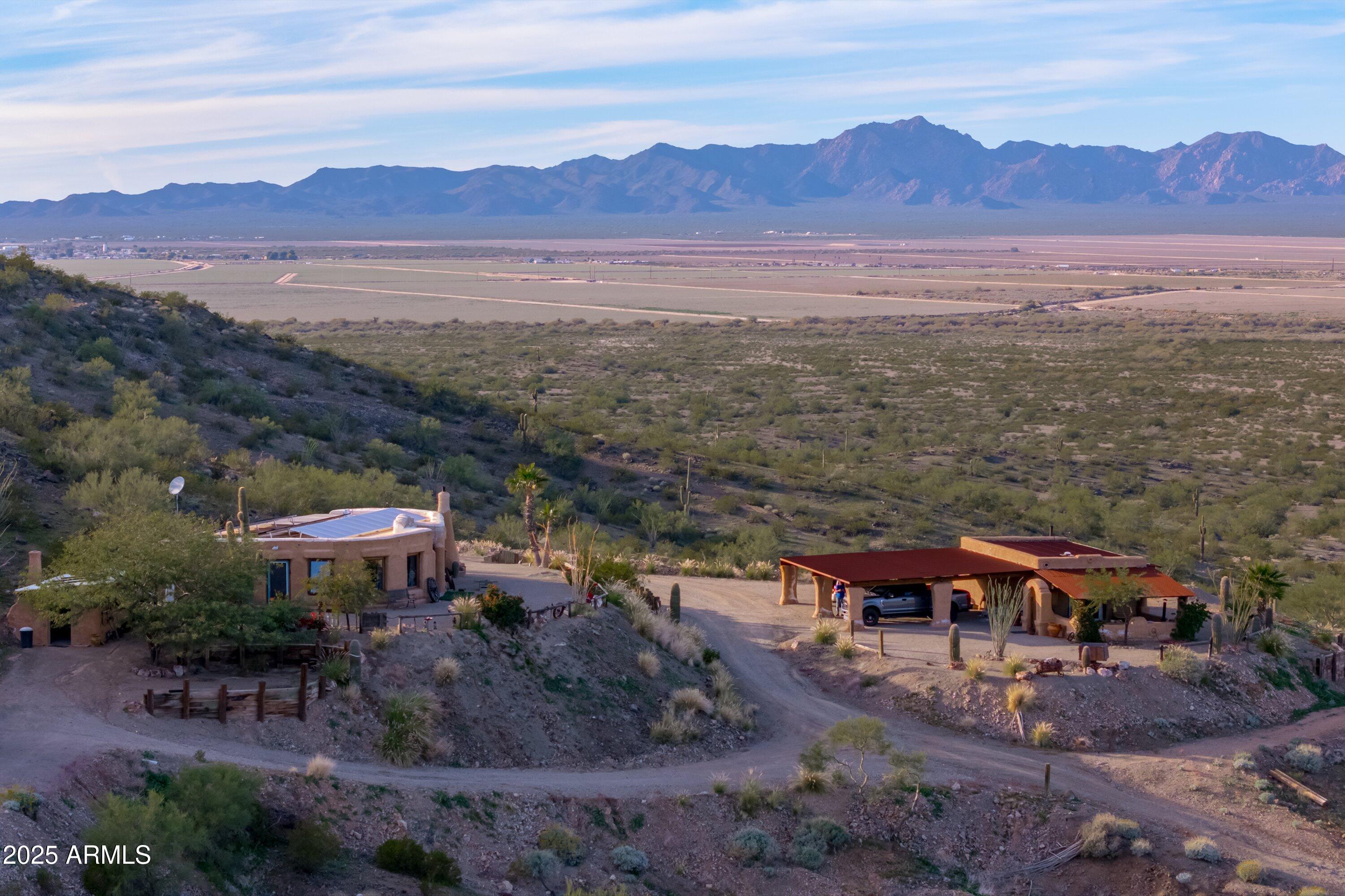 69182 North Centennial Park Road Salome, AZ 85348 - Photo 84 of 91 a view of a mountain with an outdoor space