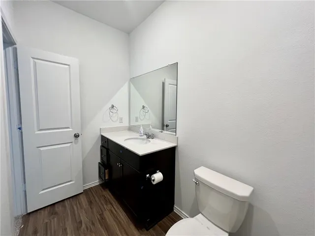 a house view with a outdoor space