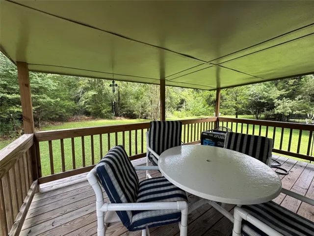 a view of a city from a balcony
