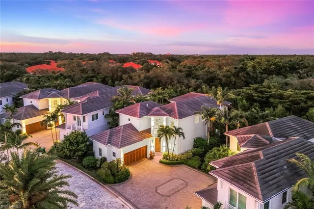a view of a city with a lake