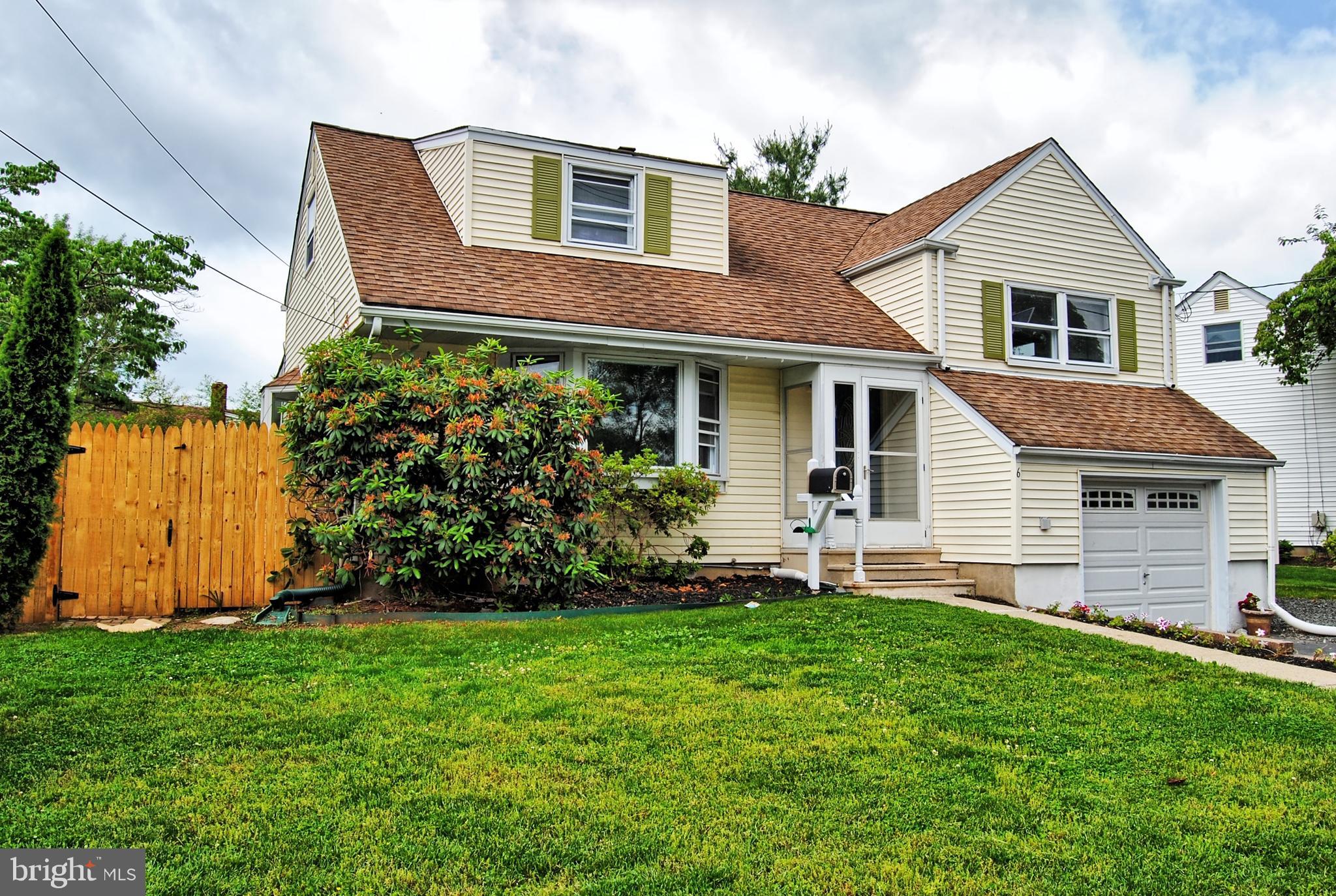 6 Miry Brook Road Hamilton, NJ 08690 - Photo 2 of 32 Front Exterior View with new fencing
