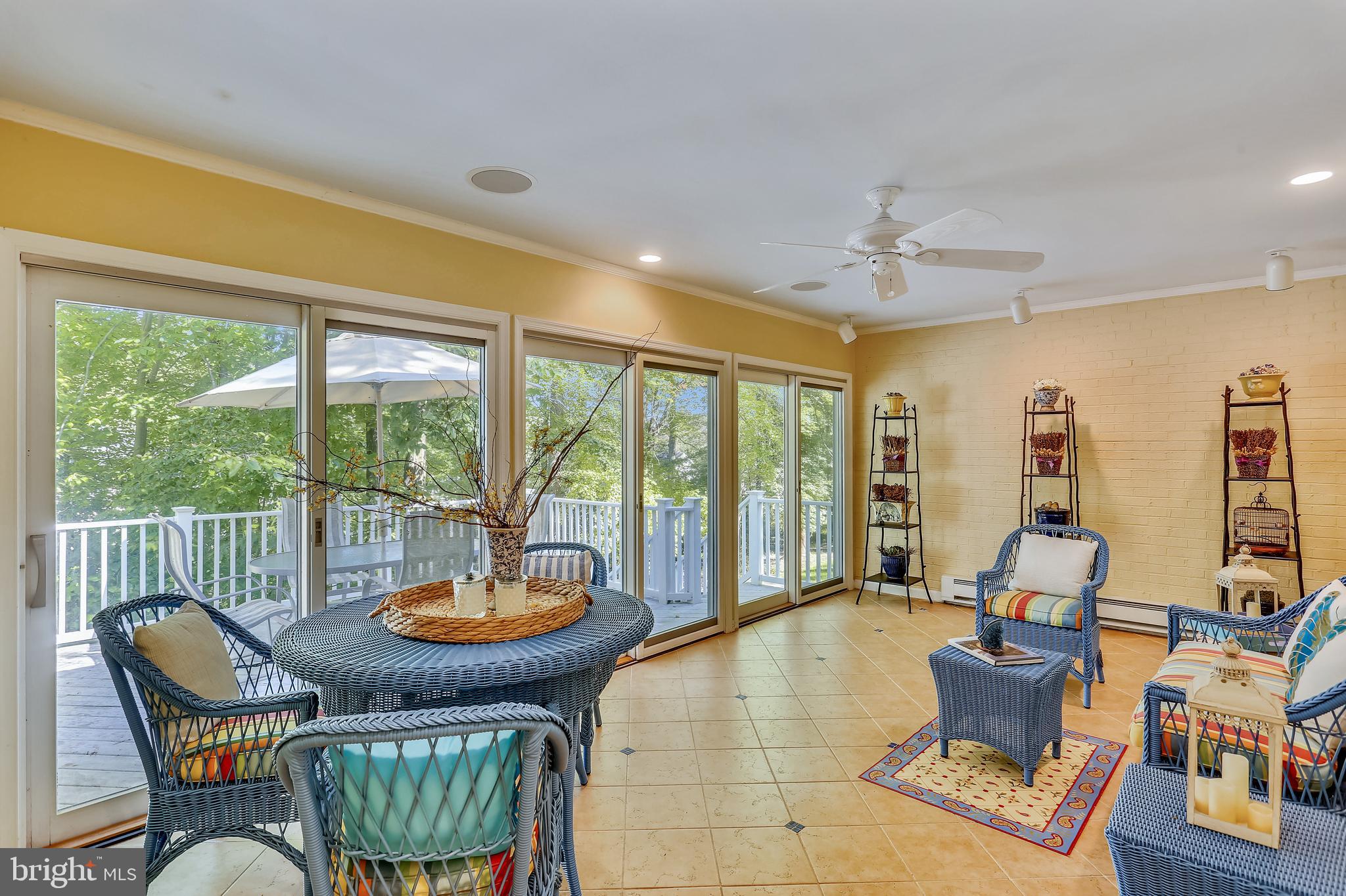 9225 Cranford Drive Potomac, MD 20854 - Photo 18 of 49 All-season SunRoom, leading to deck