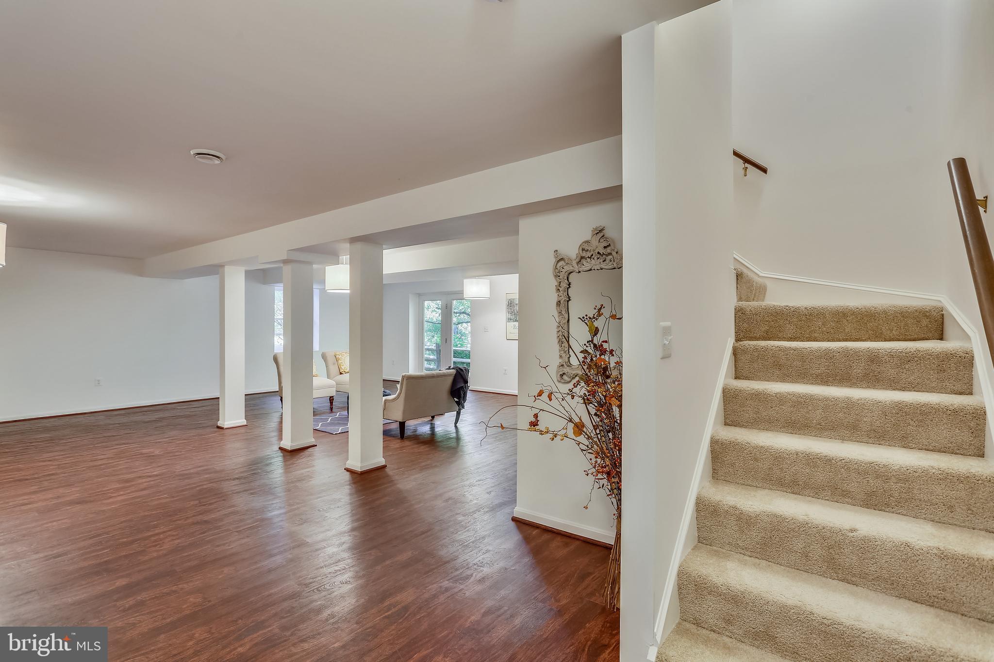 9225 Cranford Drive Potomac, MD 20854 - Photo 40 of 49 Finished Walk-Out Lower Level Rec Room