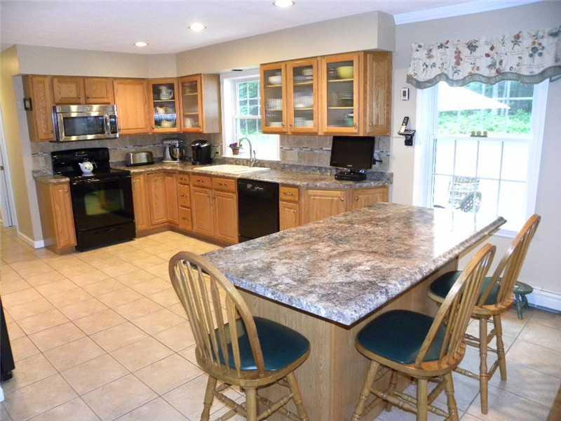 40 Sawyer Road Poland, ME 04274 - Photo 3 of 28 LARGE KITCHEN WITH TILE FLOORS AND...