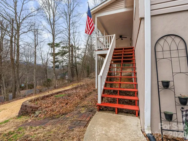 a view of outdoor space and deck