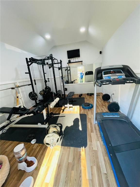 489 Childers Road Colbert, GA 30628 - Photo 16 of 30 a view of a room with gym equipment