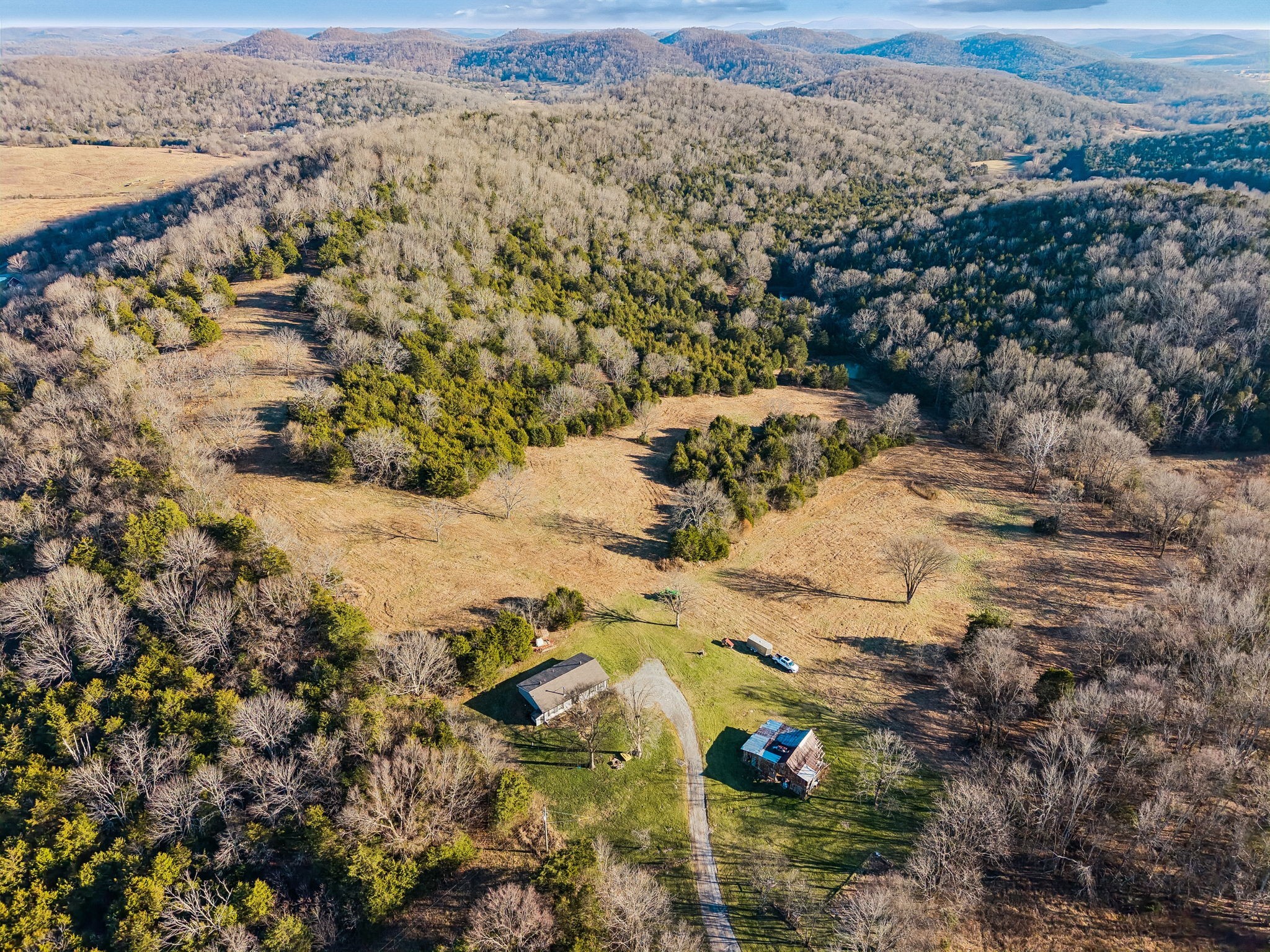 2370 Patton Hollow Road Watertown, TN 37184 - Photo 45 of 50 an aerial view of mountain with yard