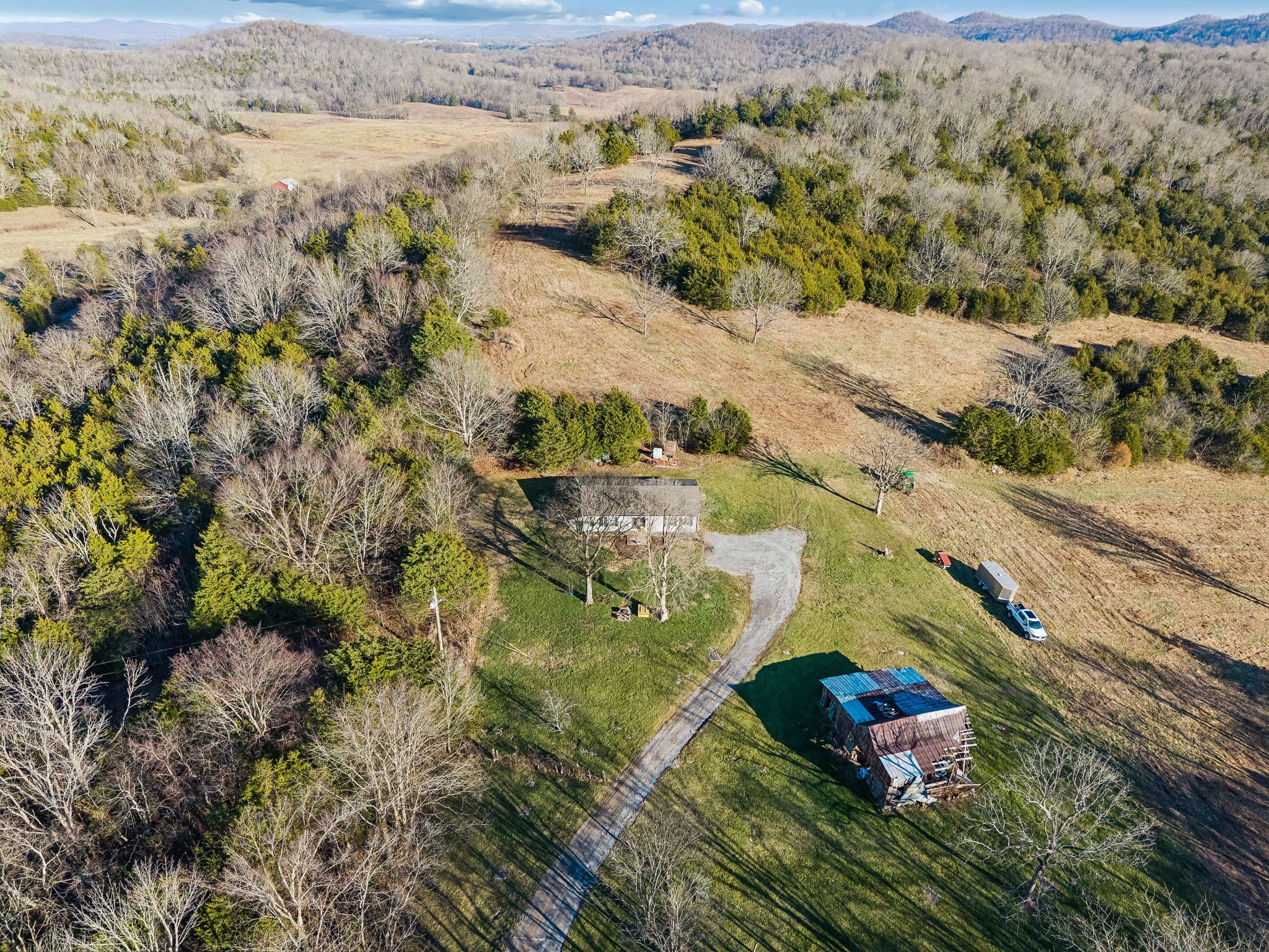 2370 Patton Hollow Road Watertown, TN 37184 - Photo 46 of 50 an aerial view of a house with a yard