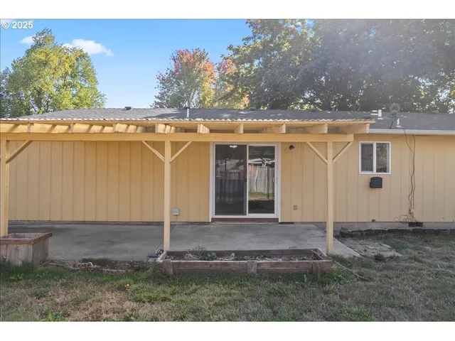 a view of outdoor space and yard