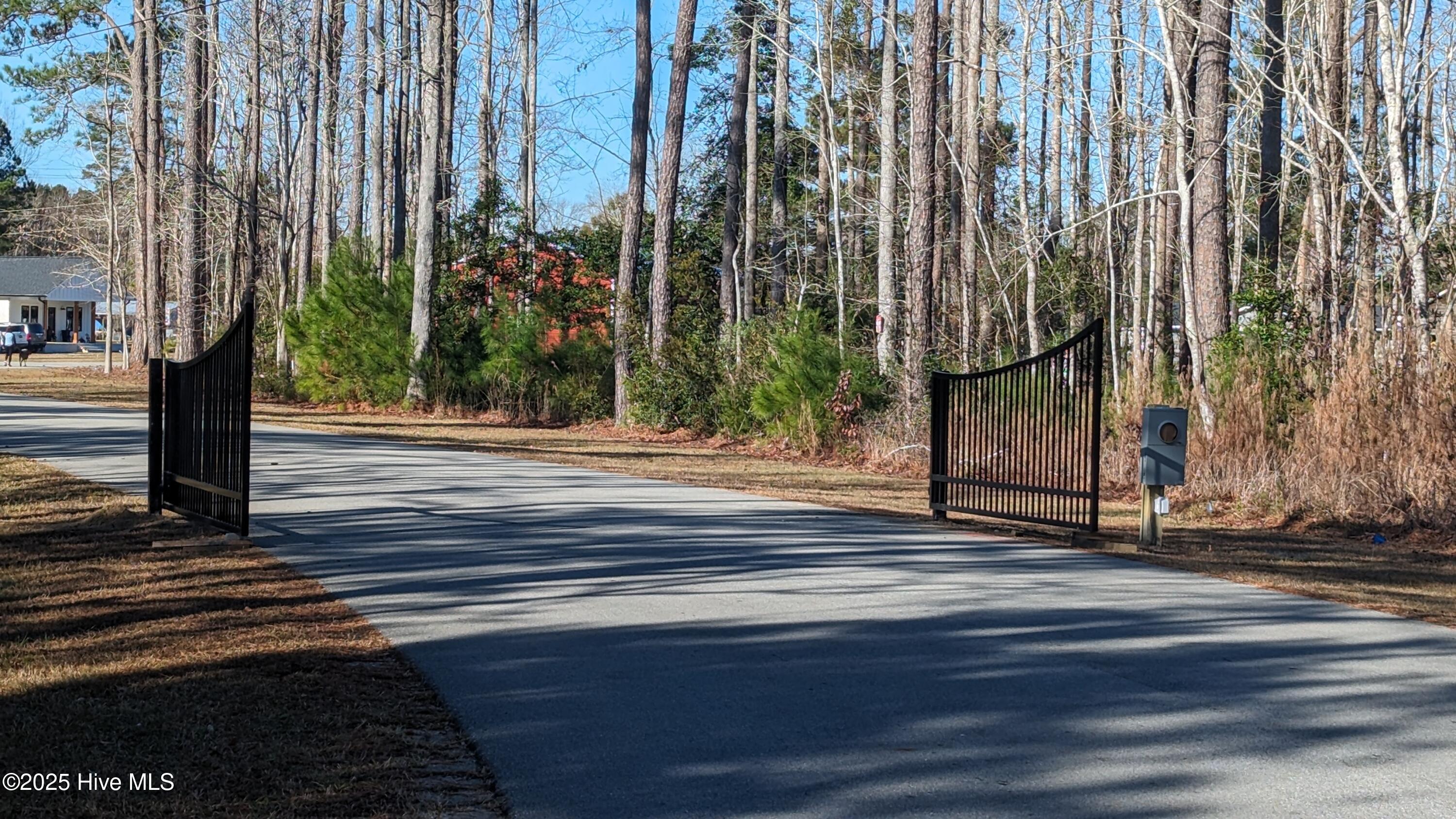167 Gus Horne Road Holly Ridge, NC 28445 - Photo 7 of 13 Main Gate at Entrance