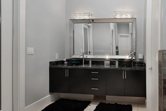 a close view of shoes and furniture