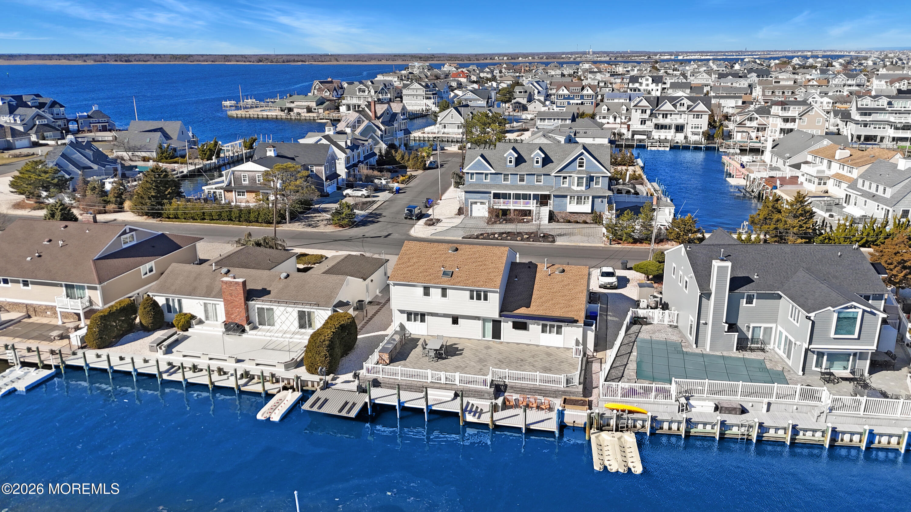 327 Tide Pond Road Mantoloking, NJ 08738 - Photo 3 of 45 an aerial view of a ocean view