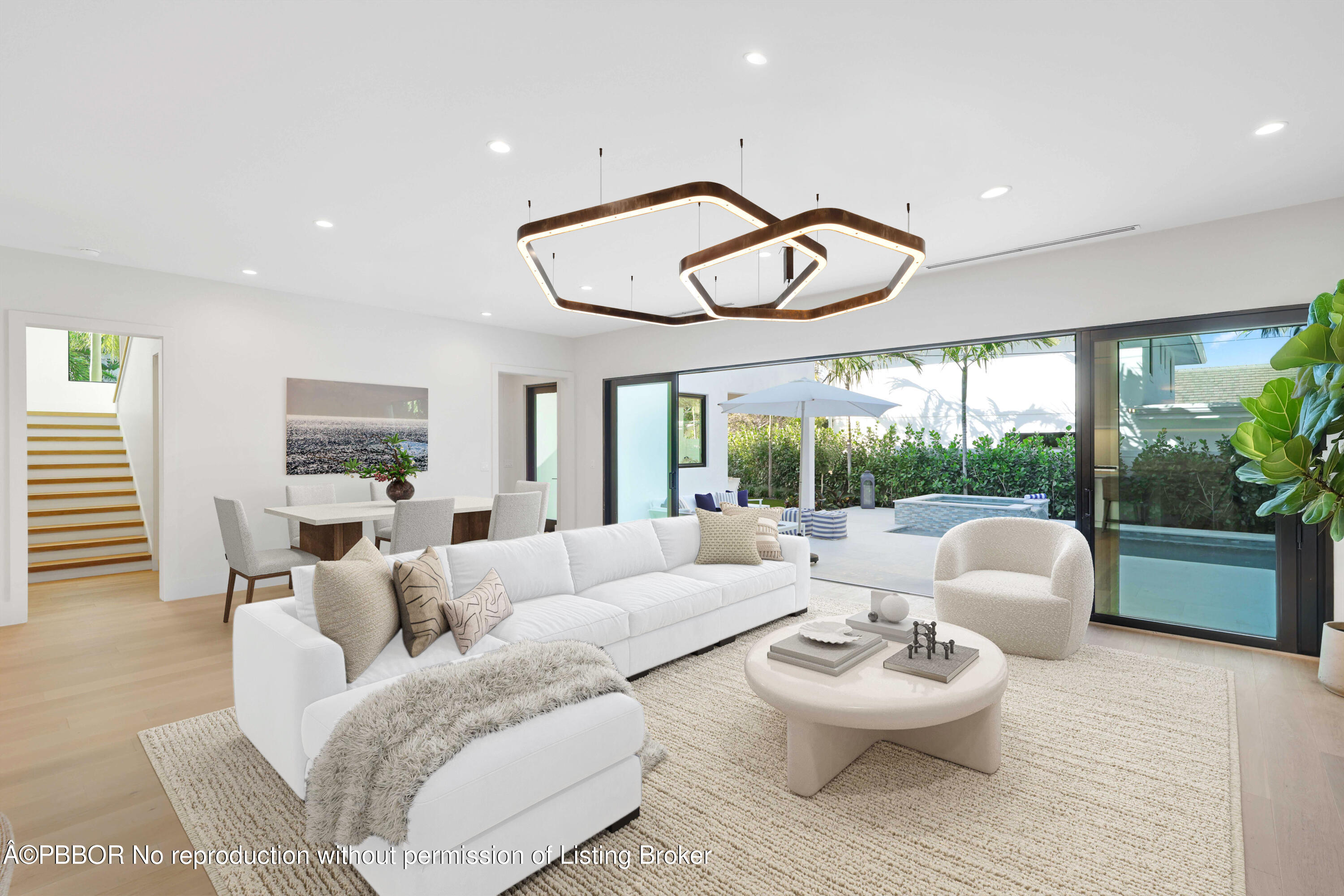 191 Alpine Road West Palm Beach, FL 33405 - Photo 5 of 32 Living Room Virtually Staged