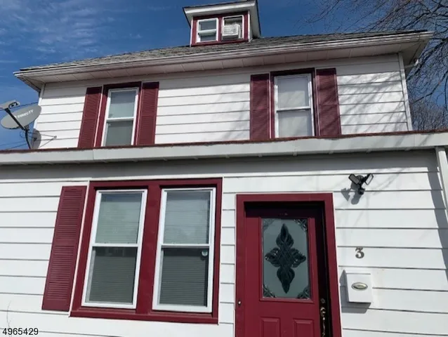a view of a building with a window