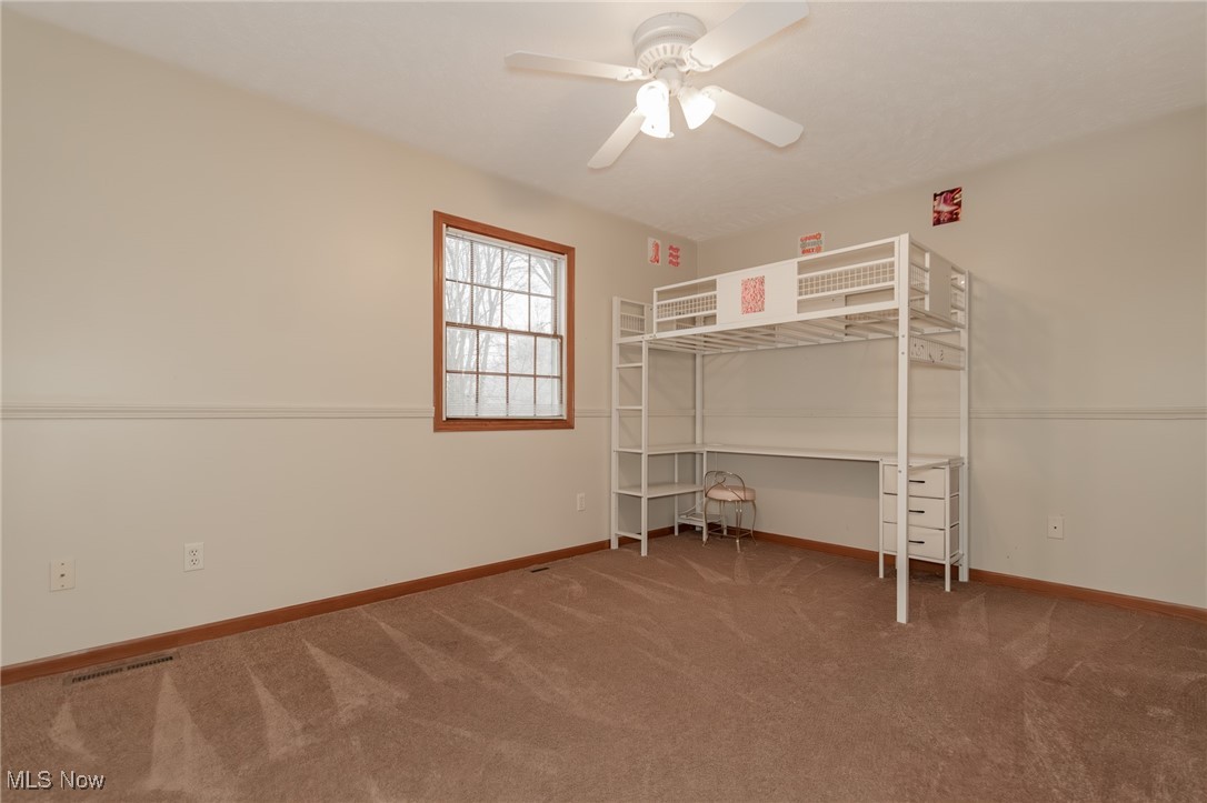 4815 South Ridge Road Perry, OH 44081 - Photo 25 of 48 Unfurnished bedroom with carpet floors and ceiling fan