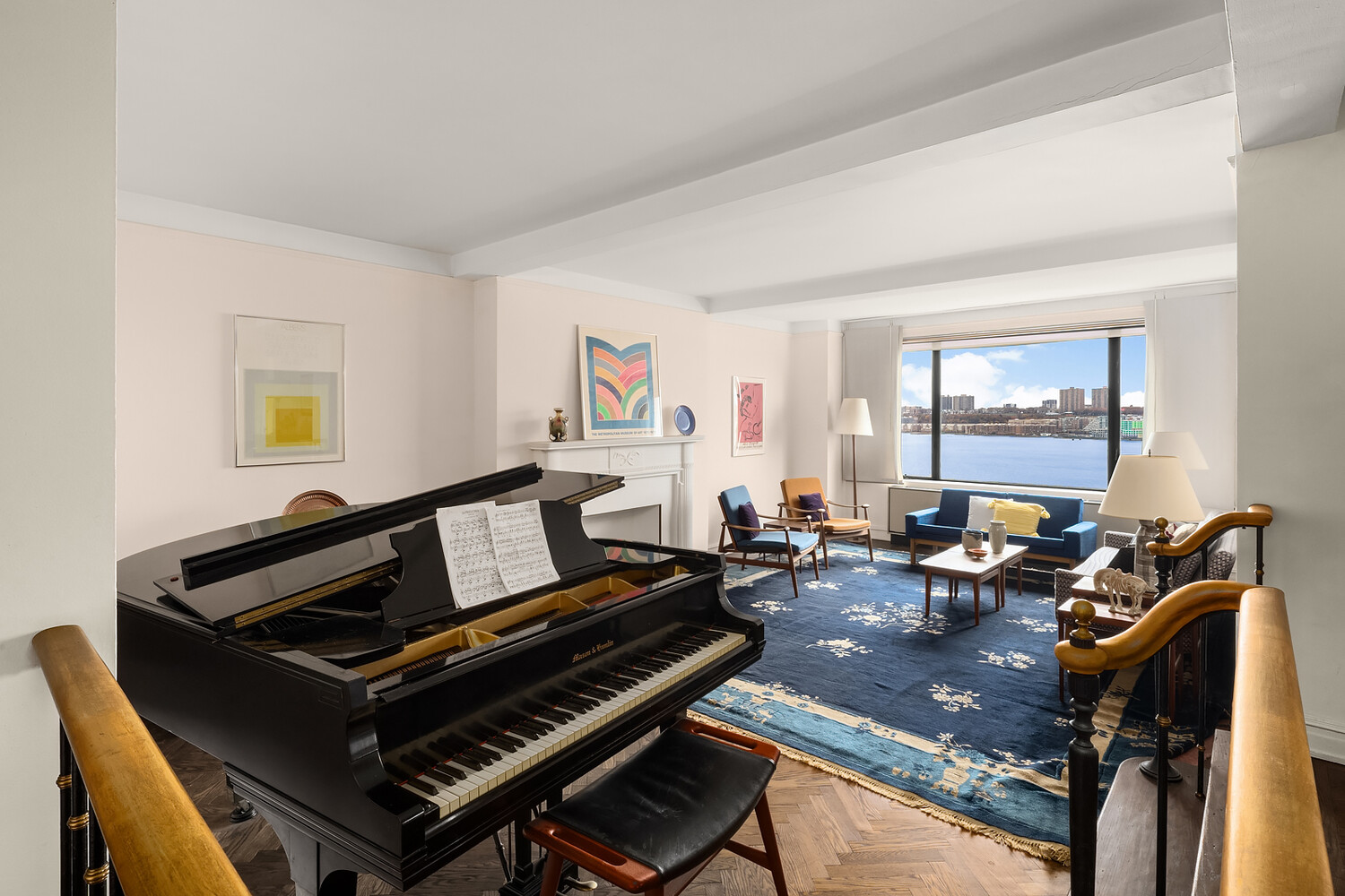 5 Riverside Drive, Unit 11C Manhattan, NY 10023 - Photo 2 of 12 a living room with furniture