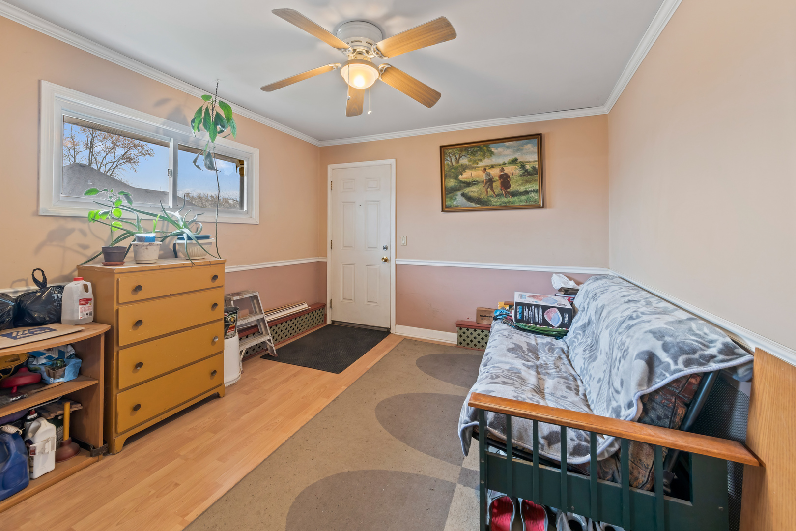 1119 East Algonquin Road, Unit 11 Arlington Heights, IL 60005 - Photo 10 of 15 a bedroom with furniture and a window