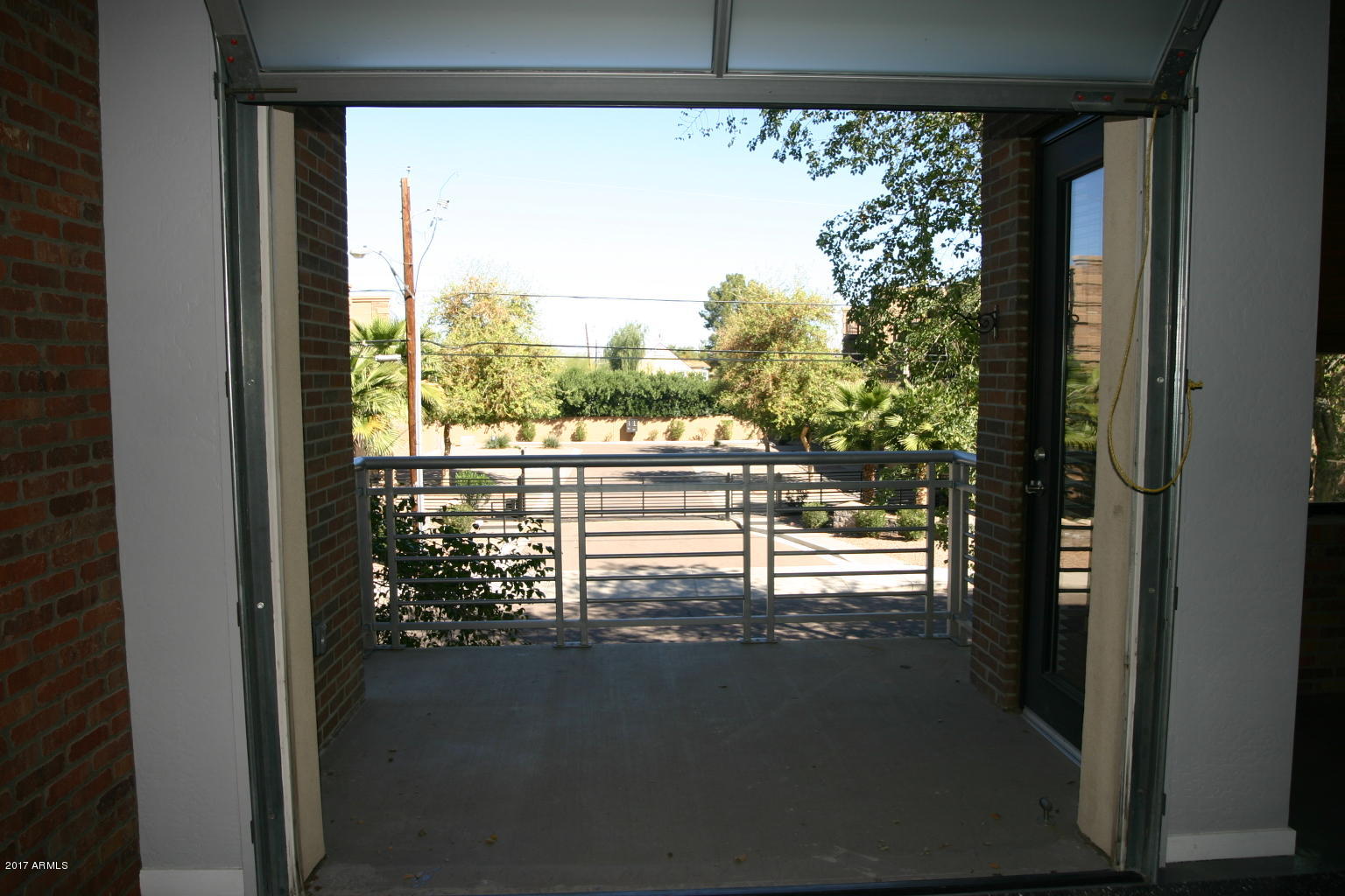 914 East Osborn Road, Unit 218 Phoenix, AZ 85014 - Photo 16 of 30 a view of a balcony from a room