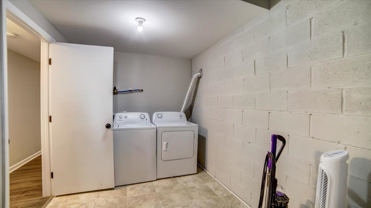 5321 Cherrycrest Court Raleigh, NC 27609 - Photo 37 of 40 Basement Level - Laundry Room