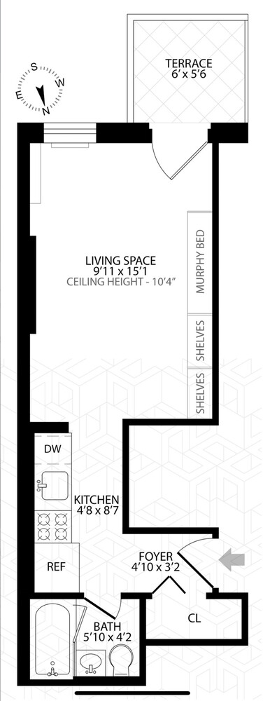 430 East 87th Street, Unit 1B Manhattan, NY 10128 - Photo 6 of 6 a picture of a bathroom