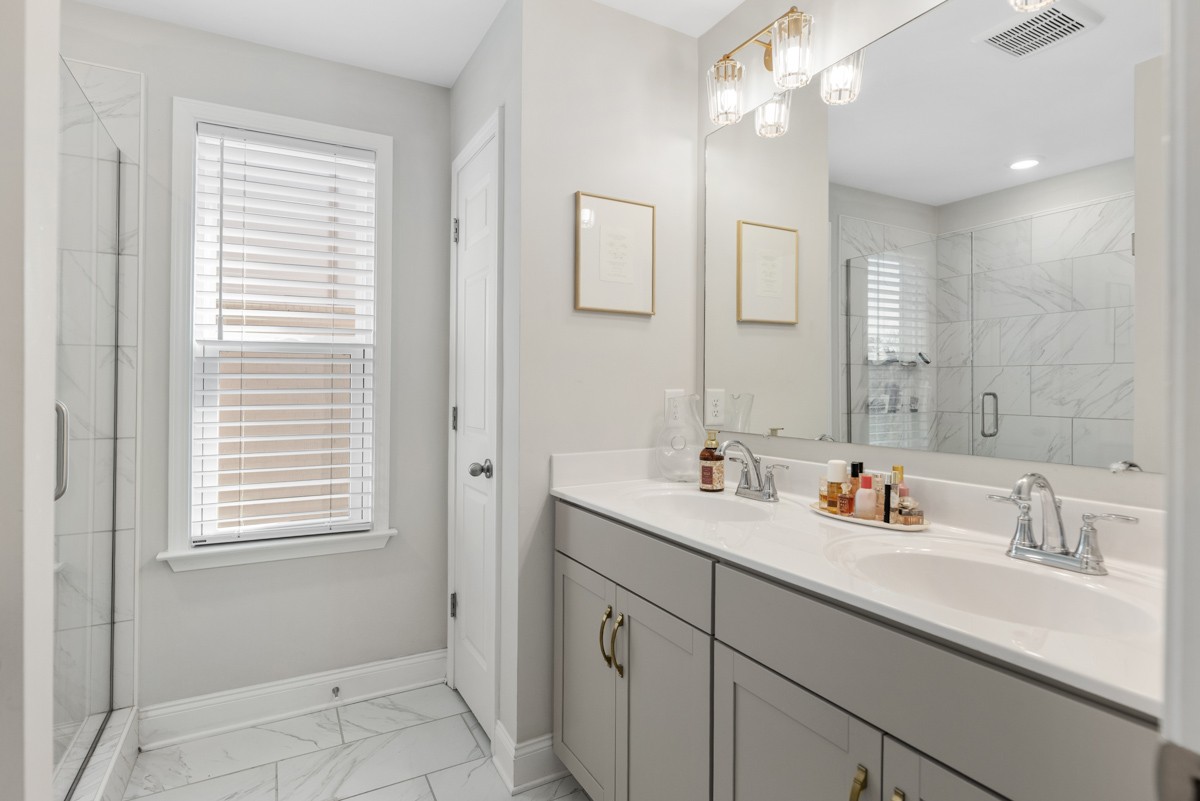 235 Grandstand Boulevard Gallatin, TN 37066 - Photo 17 of 26 a bathroom with a sink double vanity and a mirror