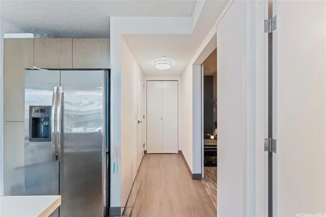 a view of a walk in closet