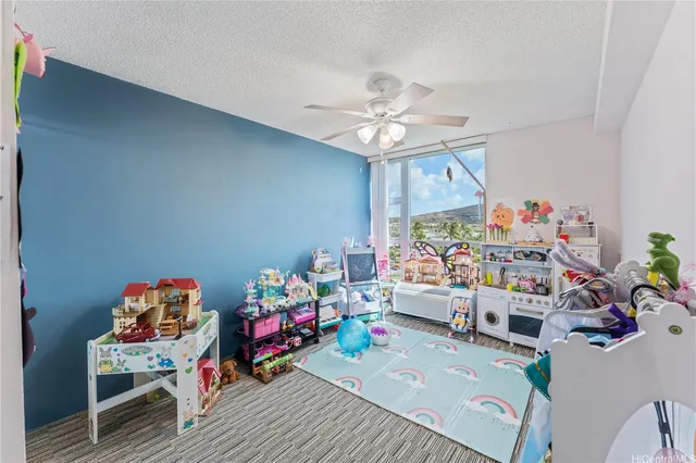 a view of a play room with toys and toys