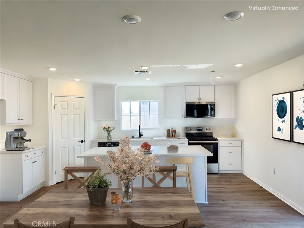 916 Runaway Trail San Jacinto, CA 92582 - Photo 6 of 23 a living room with fireplace furniture and a flat screen tv