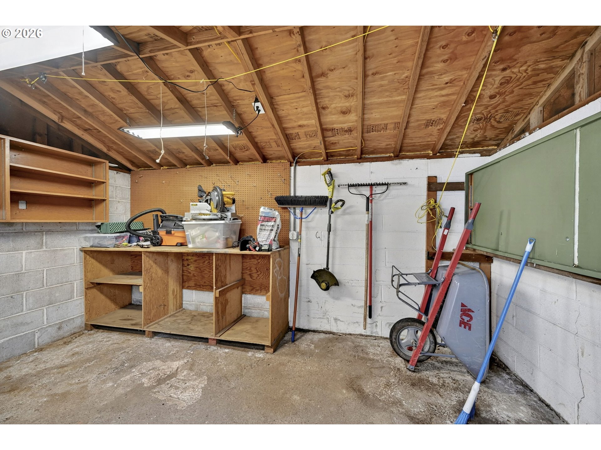 6128 Southeast Reedway Street Portland, OR 97206 - Photo 39 of 40 a view of a room with storage