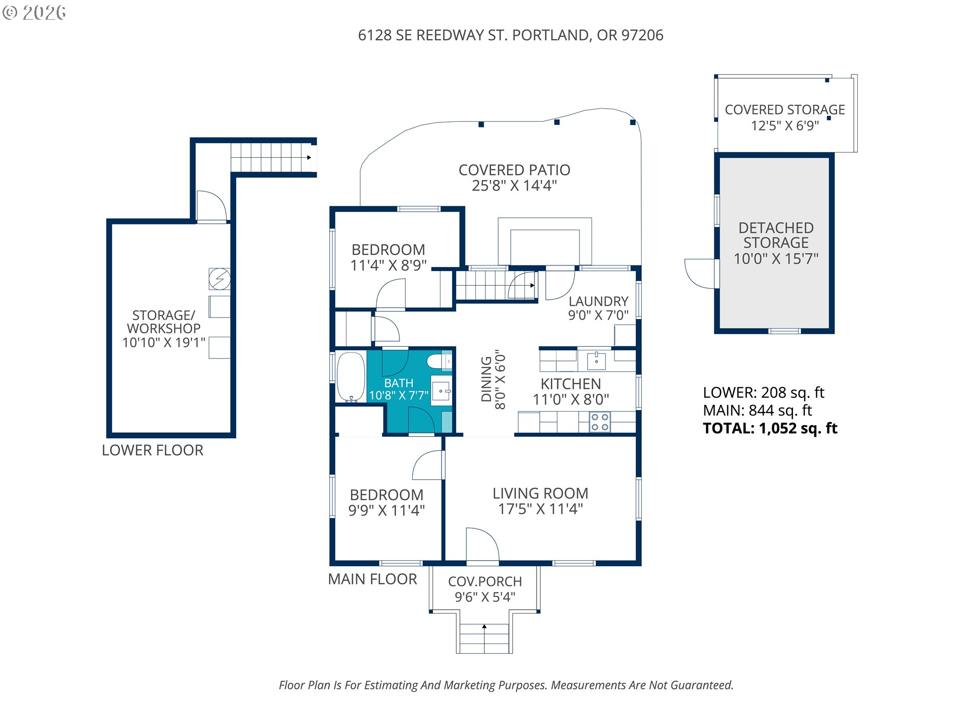 6128 Southeast Reedway Street Portland, OR 97206 - Photo 40 of 40 a picture of a book and a bed