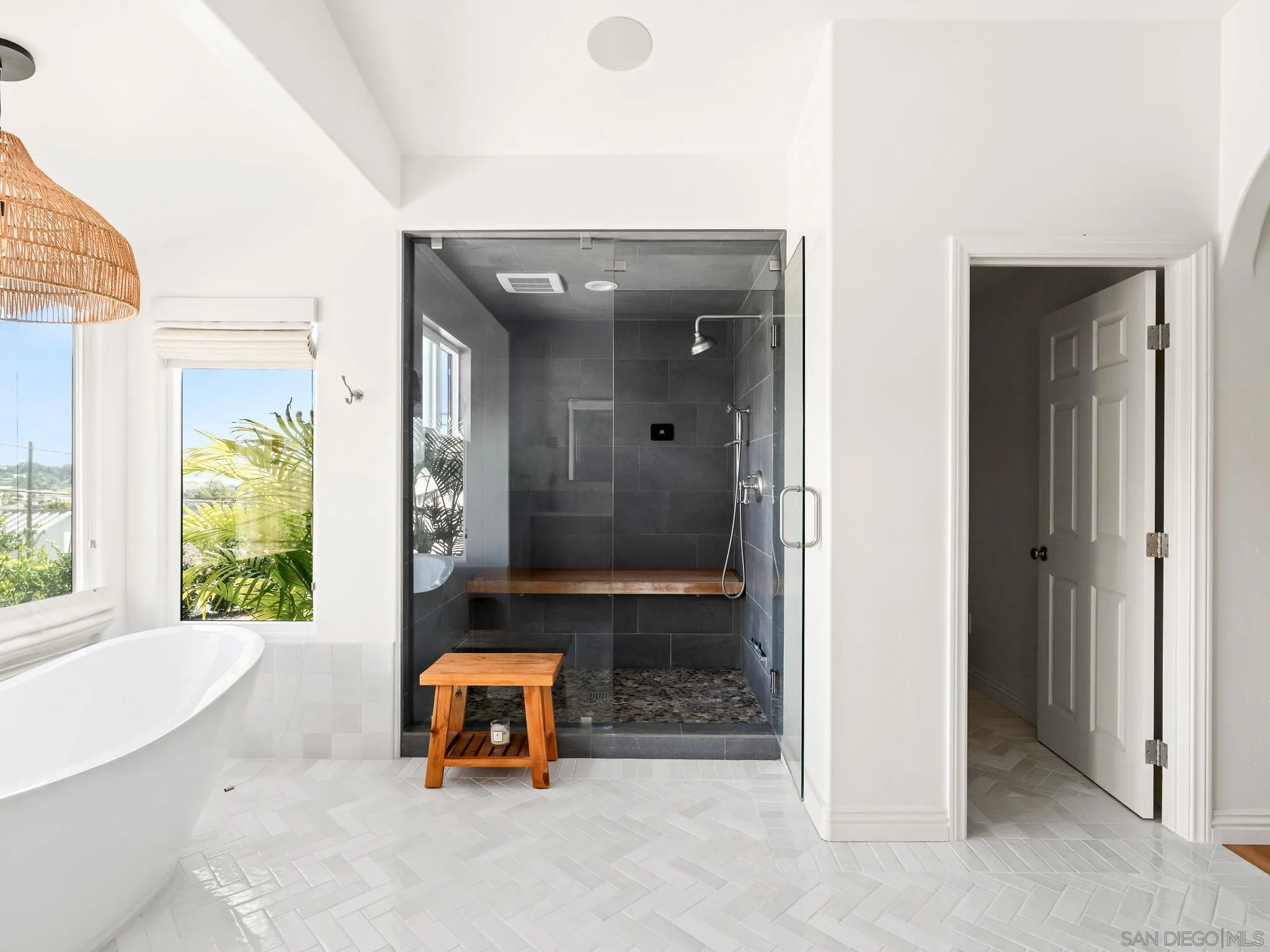 331 Glencrest Drive Solana Beach, CA 92075 - Photo 17 of 43 a bathroom with a tub and a shower