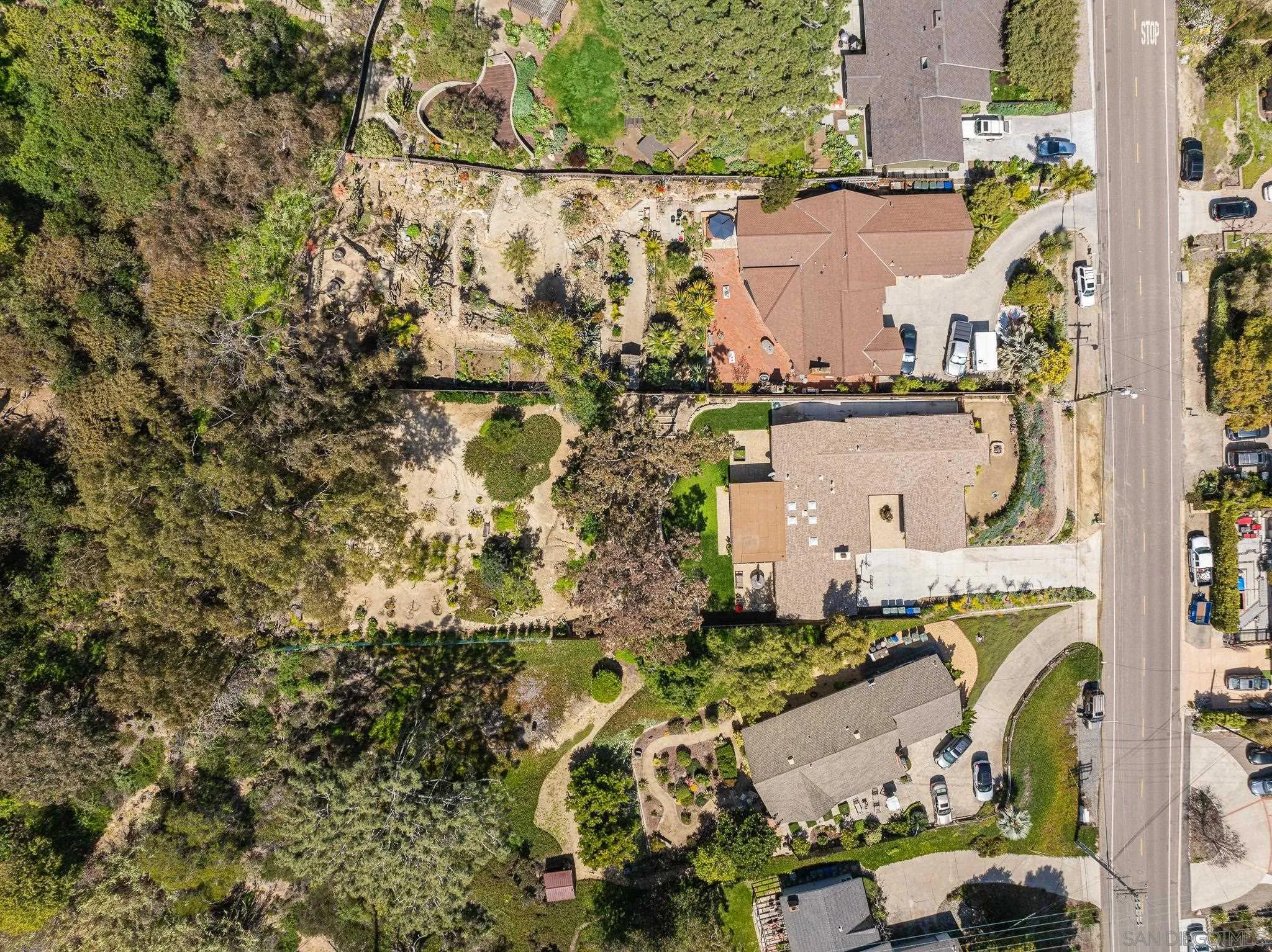 331 Glencrest Drive Solana Beach, CA 92075 - Photo 35 of 43 an aerial view of residential house with outdoor space