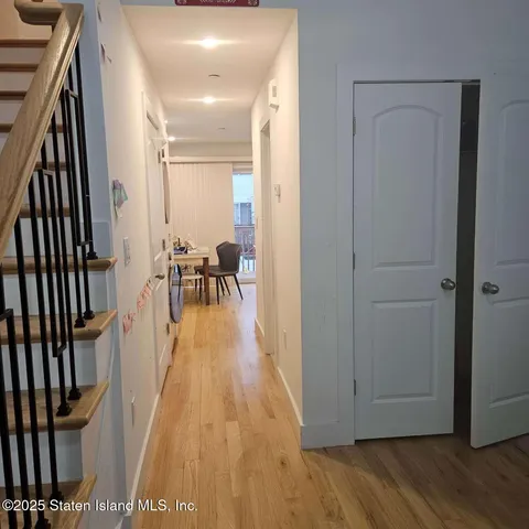 a view of entryway with a front door