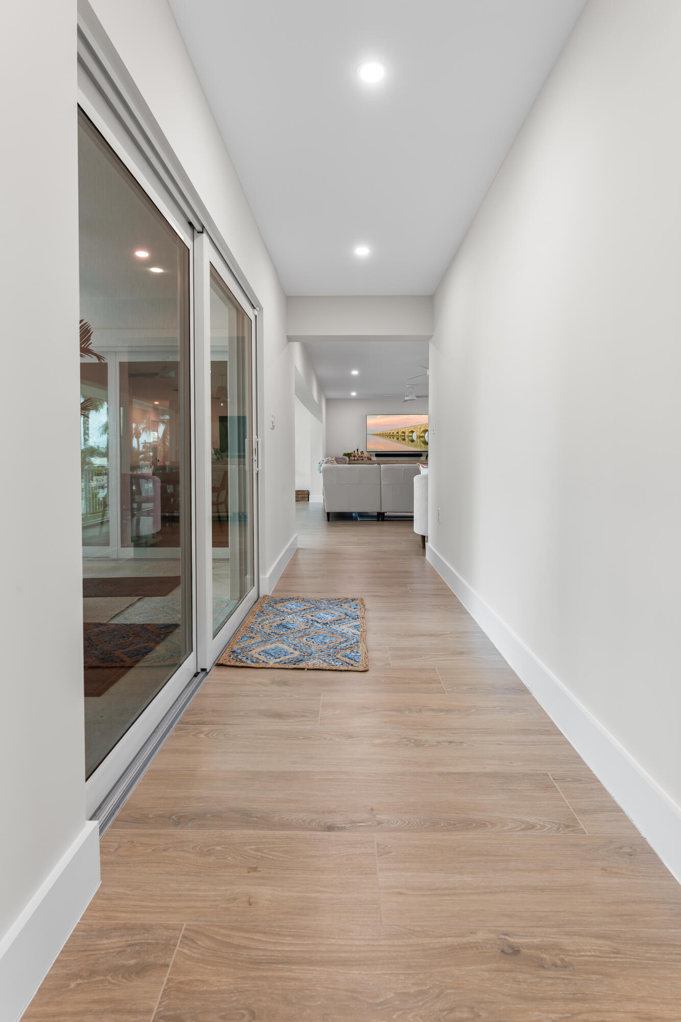 360 12th Street Key Colony Beach, FL 33051 - Photo 44 of 60 a view of a hallway to the house