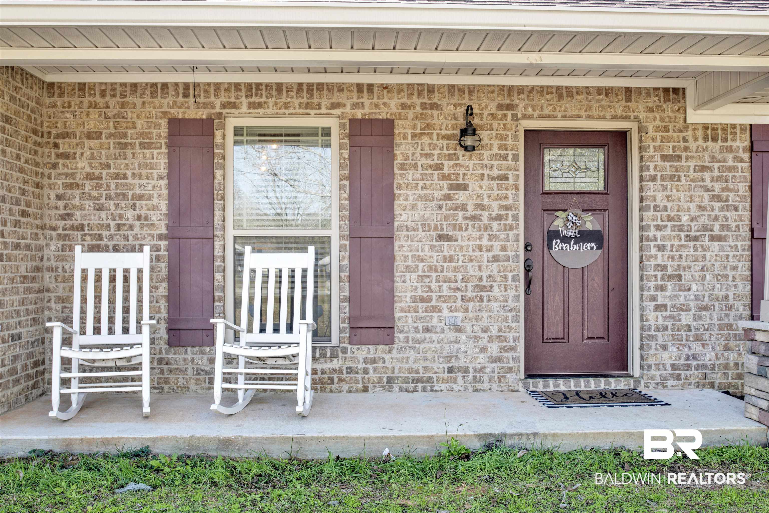 13676 Styx River Road Stapleton, AL 36578 - Photo 3 of 30 Property entrance with covered porch