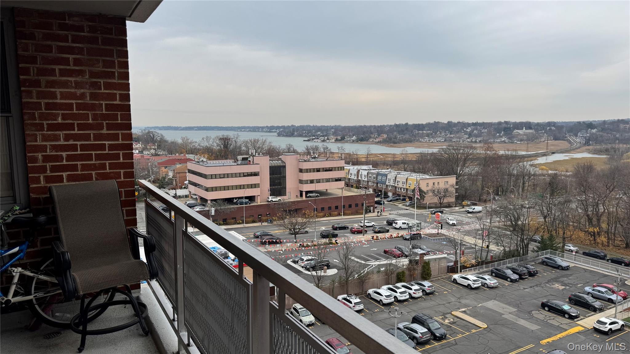220-55 46th Avenue, Unit 10D Queens, NY 11361 - Photo 15 of 32 Balcony with a water view
