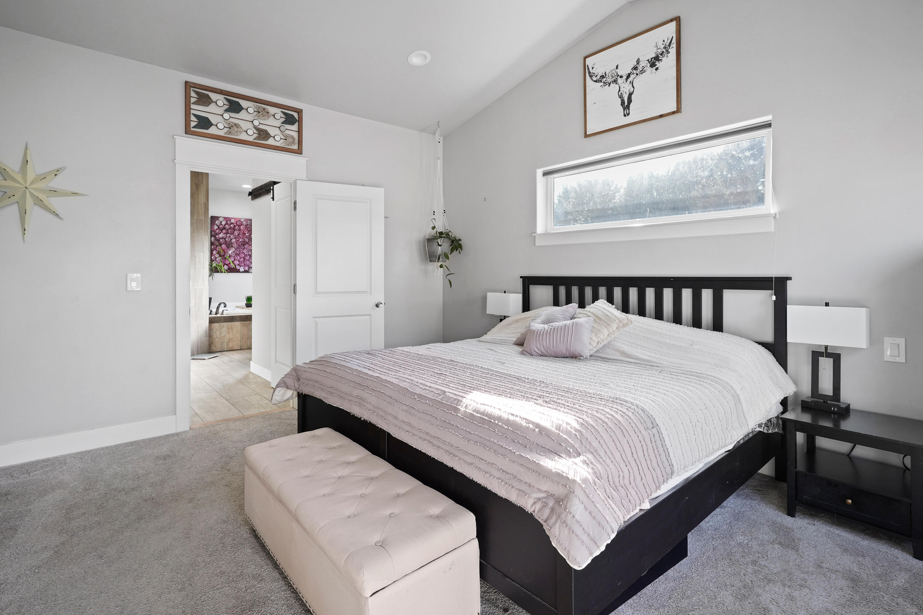 60261 Cinder Butte Road Bend, OR 97702 - Photo 16 of 46 Master Bedroom to Master Bath